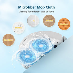 Lacvik Qrevo S5V arc side brush shows tangle-free operation.