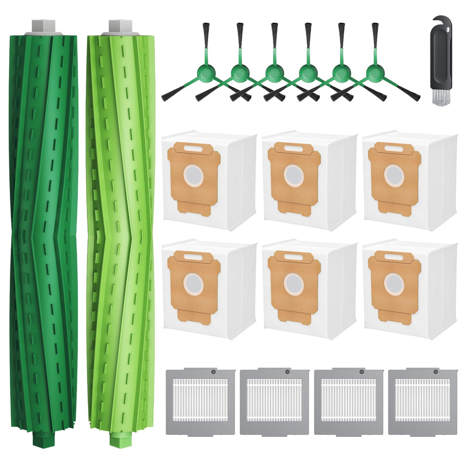 Lacvik Roomba roller brushes improving carpet pickup and floor cleaning