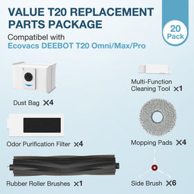 Lacvik packaging photo highlights included parts