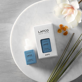LAFCO glass packaging aesthetic complements modern interiors