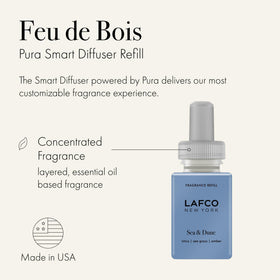 LAFCO New York Pura smart device app control showcases flexible scent scheduling