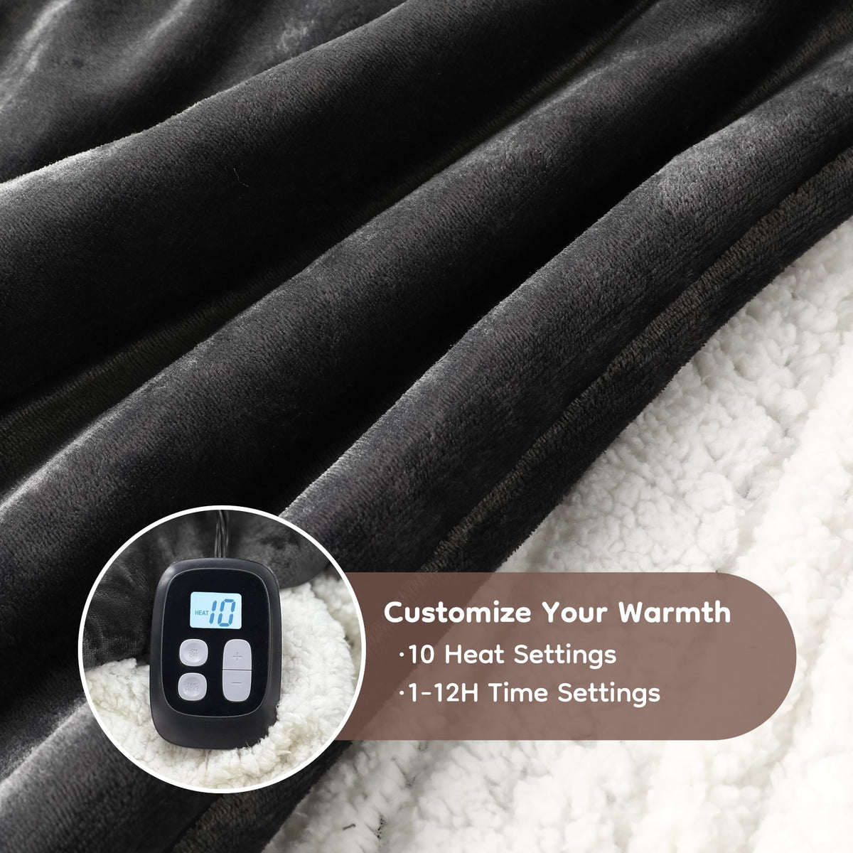 LaffyLo auto-off timer feature keeps warmth in check