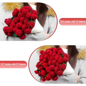 Laghura Rose Bouquet Blanket unfolded to reveal a cozy round throw.