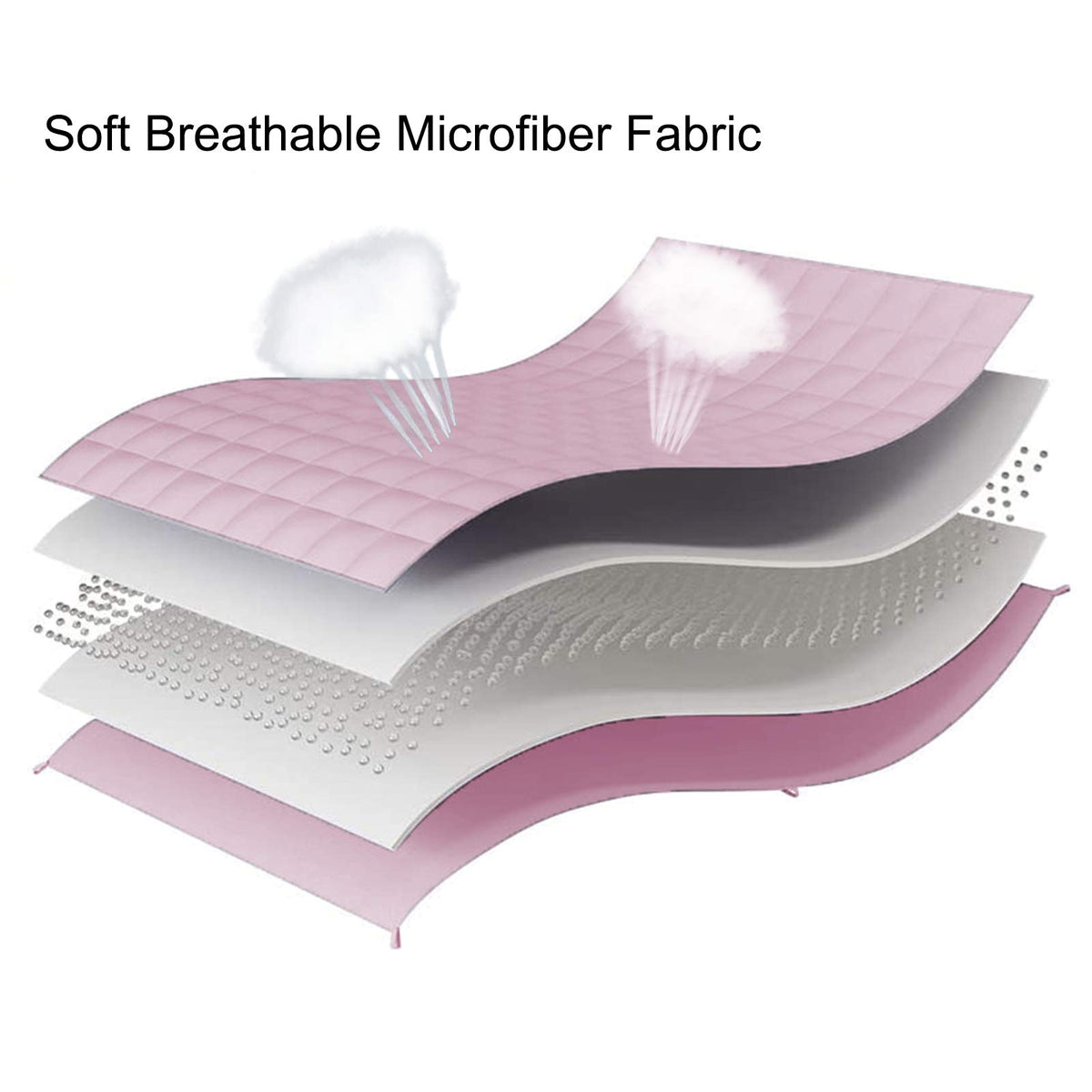 L'AGRATY weighted blanket on sofa for reading and relaxing