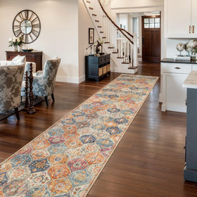 Lahome durable kitchen-dining runner suitable for high-traffic areas.