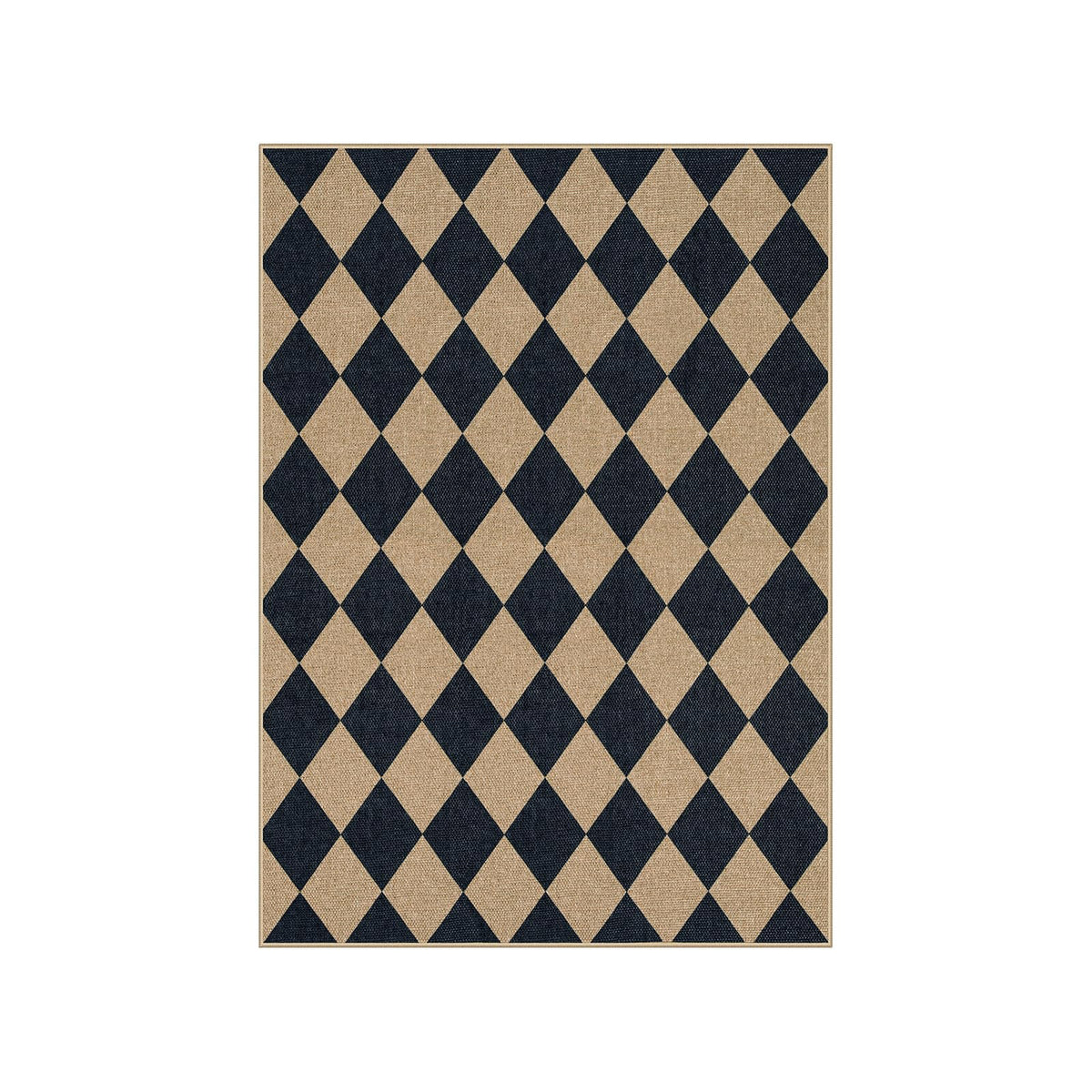 Lahome indoor-outdoor rug supports flexible room layouts.