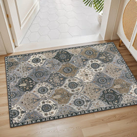 Lahome machine-washable faux wool texture for quick cleanup after spills.