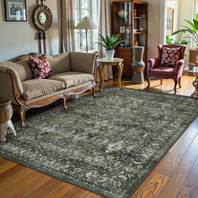 Lahome Margot rug in an entryway ready for daily use.