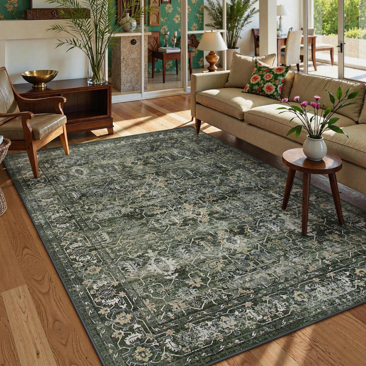 Lahome Margot rug close-up texture for a soft, cozy feel.
