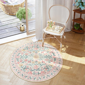 Lahome Sylvie cozy bedroom rug, versatile decor for dorms and reading nooks.