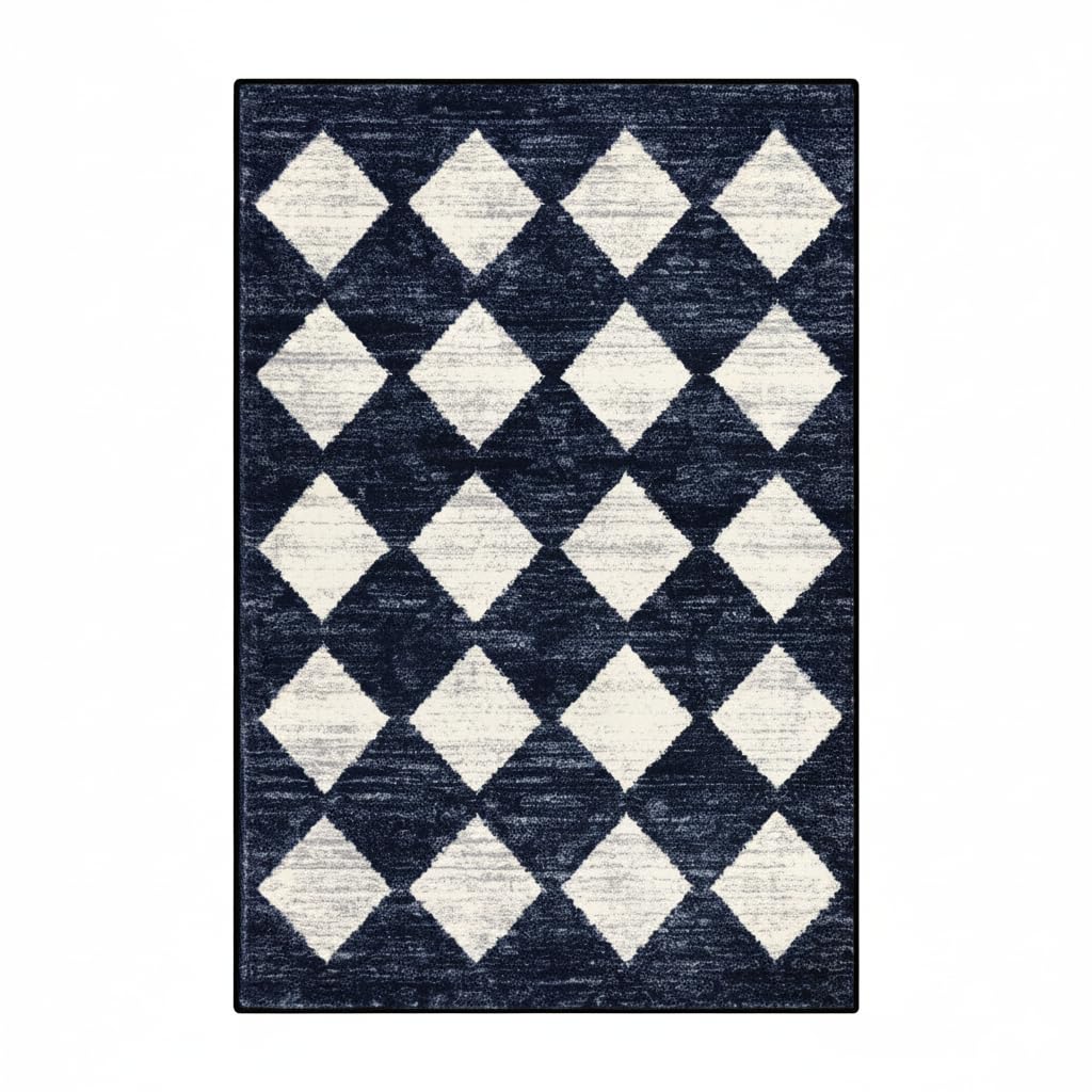Lahome Zelie entryway, kitchen, and bathroom rug for versatile use.
