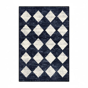Lahome Zelie entryway, kitchen, and bathroom rug for versatile use.