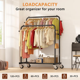 Laiensia portable wardrobe – bedroom organization in a compact footprint.