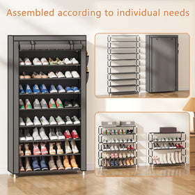 Laiensia dust-proof cover closeup keeps shoes clean and protected