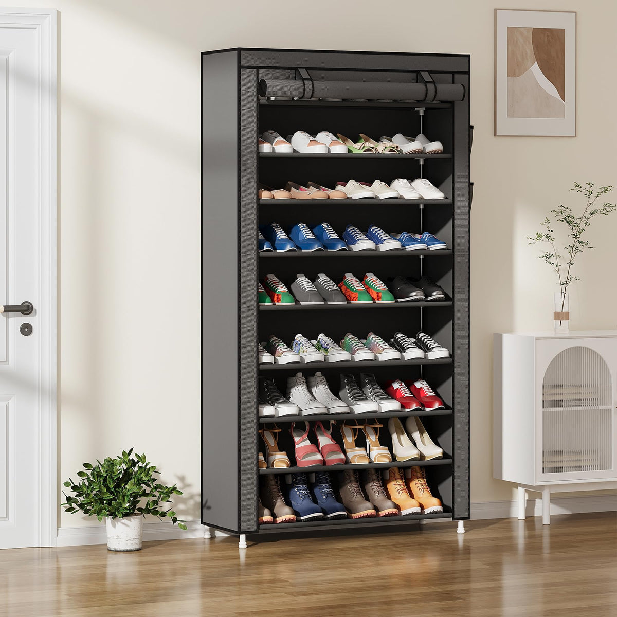 Laiensia sturdy metal frame with strong connectors for stability