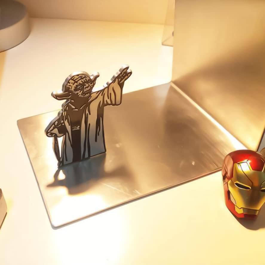 LAIX Master Yoda Force Bookend with double-sided patterns for flexible display