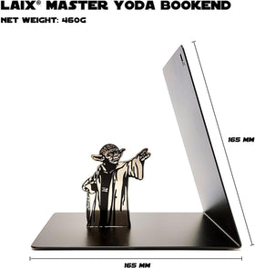LAIX Master Yoda Force Bookend highlighting exquisite workmanship and rounded corners