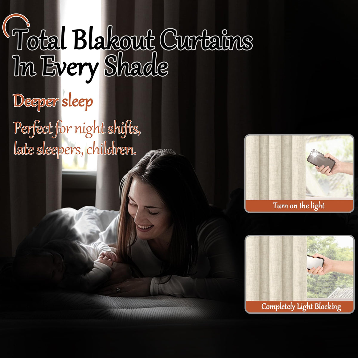 Lajode burlap look curtains 84inch cream soften room ambiance while darkening.
