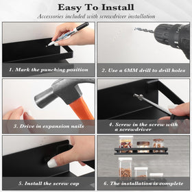 Lallisa installation kit included for easy mounting.