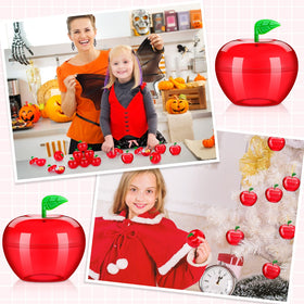 Lallisa apple containers for teacher gifts and classroom rewards.