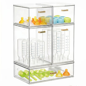 LALOBLUE bottle storage organizer large drawer keeps bottles neatly accessible