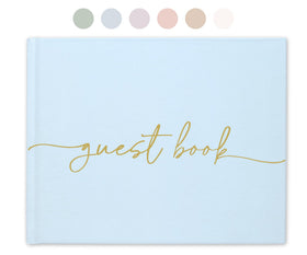 Lamare wedding guest book with Polaroid pages for keepsakes