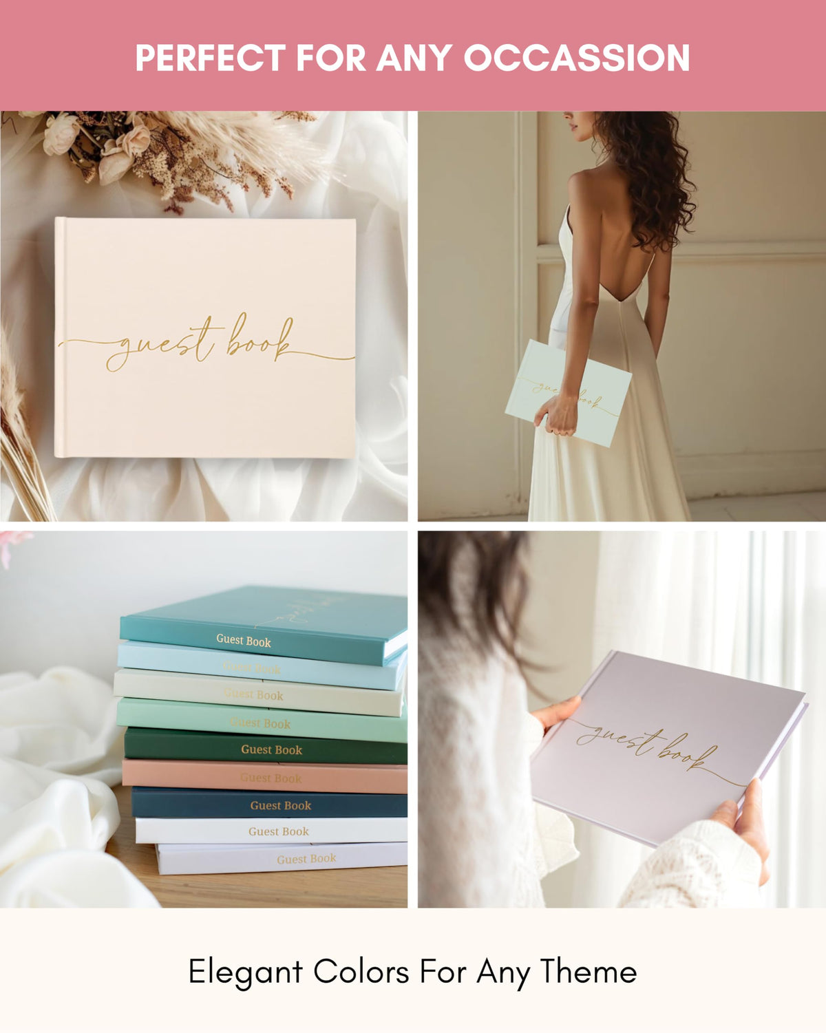 Lamare wedding signature book doubles as a stylish keepsake