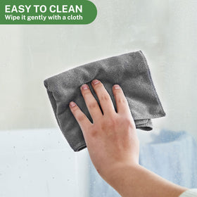 Lameirose machine-washable fabric curtain remains fresh after laundry.