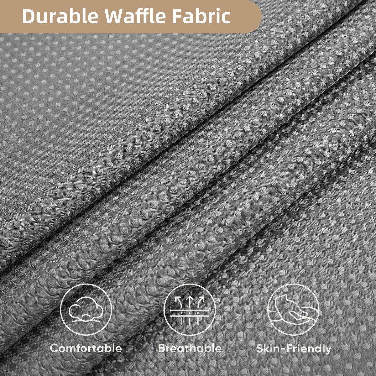 Lameirose magnetic liner attachment keeps liner in place.