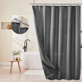 Lameirose stylish grey set complements a variety of bathroom styles.