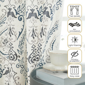 LAMIT panels provide pleasing drape when fully unfolded, guiding proper sizing.