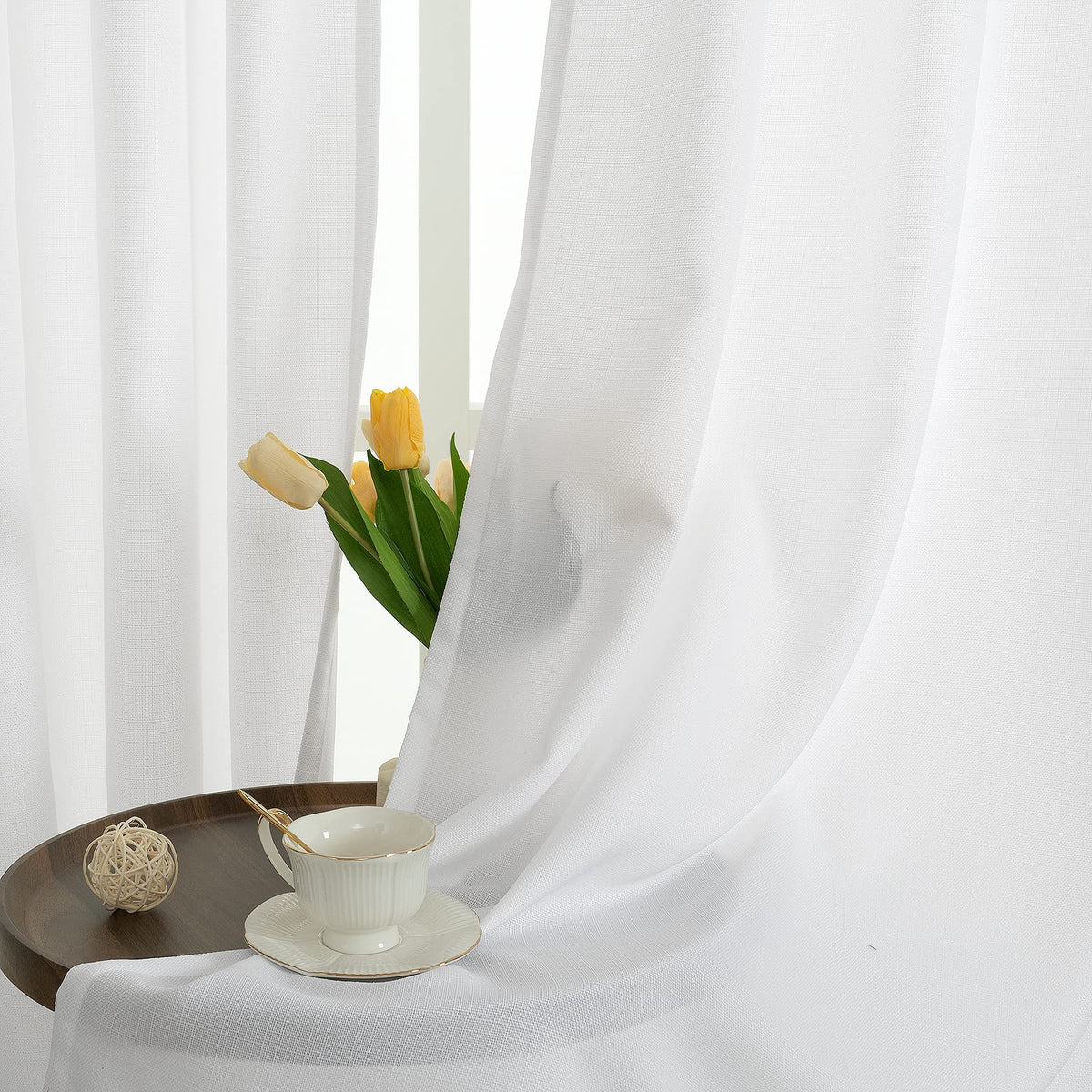 LAMIT linen-textured fabric close-up highlighting weave and texture