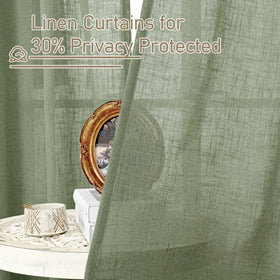 LAMIT airy texture provides privacy with hazy shadows from indoors