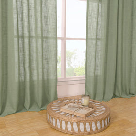 LAMIT sage green drapes suit living rooms, bedrooms, or dining areas