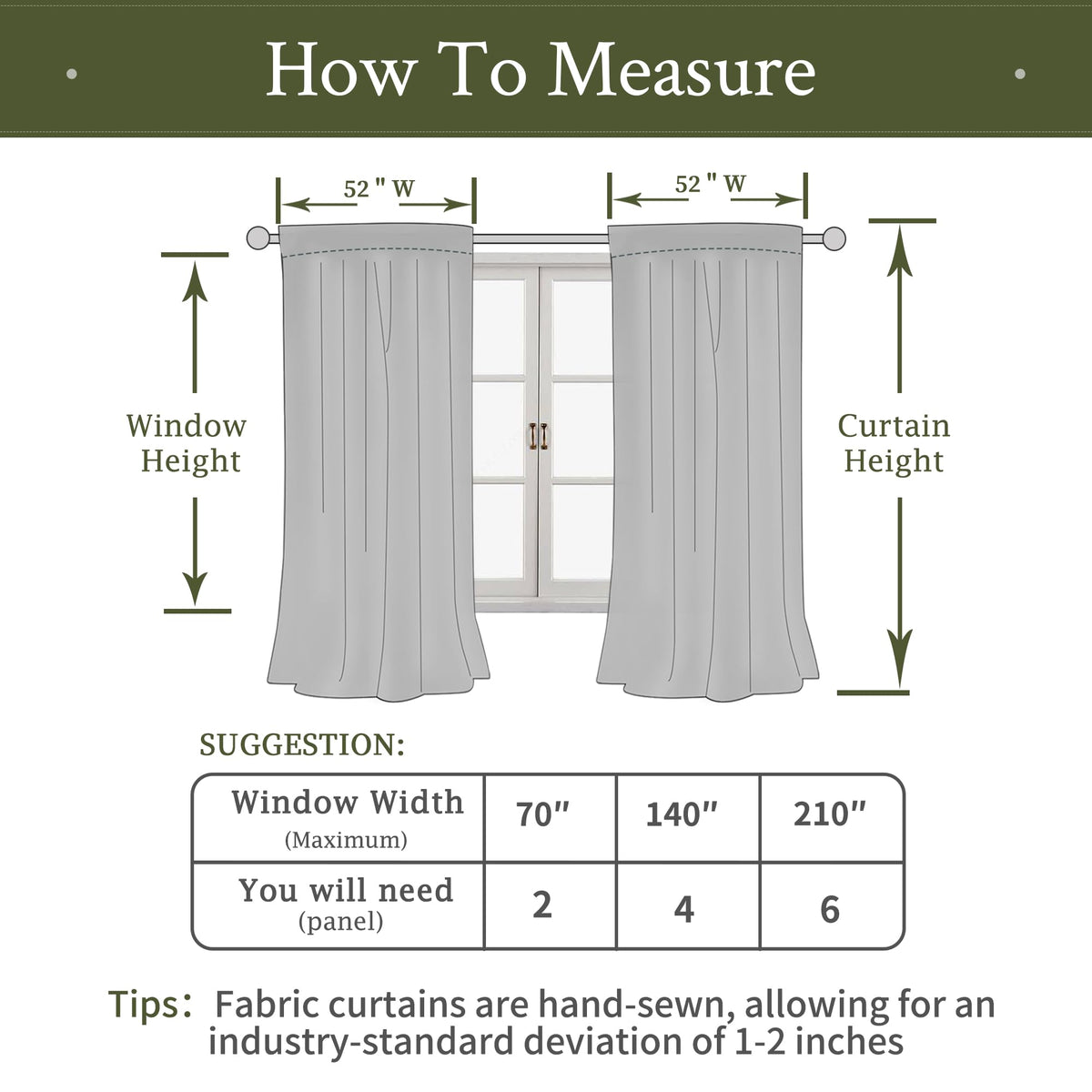 LAMIT Sage Green Velvet Curtains offer noise dampening and elegant drape
