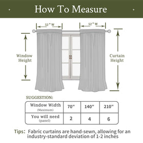 LAMIT Sage Green Velvet Curtains offer noise dampening and elegant drape