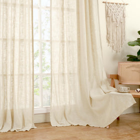 LAMIT two-curtain set includes two 52x84 panels for full coverage.