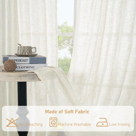 LAMIT two-panel cream set enhances lighting and room brightness
