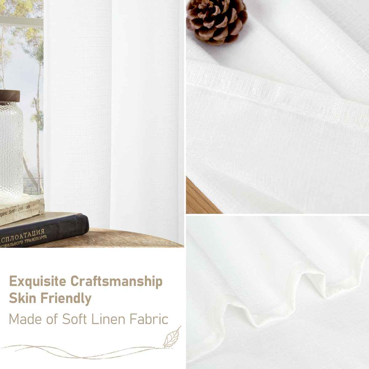 LAMIT durable textile with wrinkle-free feel for everyday use.
