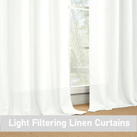 LAMIT living room and farmhouse decor with versatile white linen style.