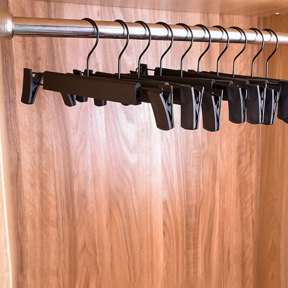 Lamitocs closet organizing hangers add elegance and ease to daily routines.