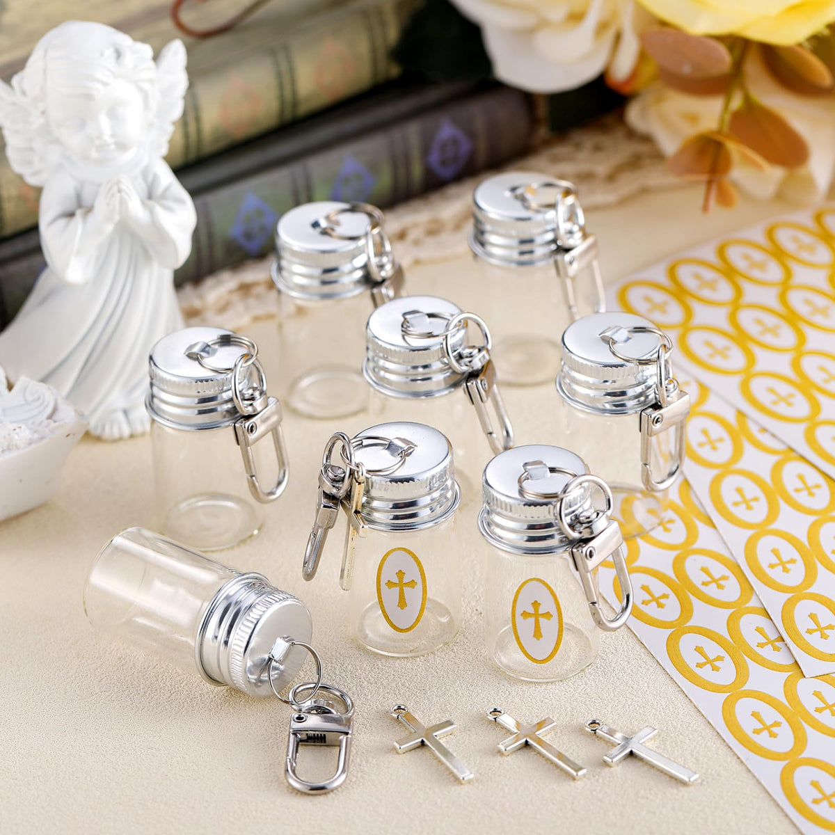 Landical metal keychain cover ensures a secure, leak-free seal