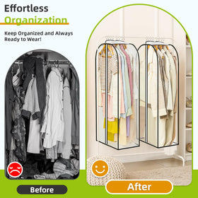 LANDNEOO crystal-clear PE material offers quick visibility of stored items.