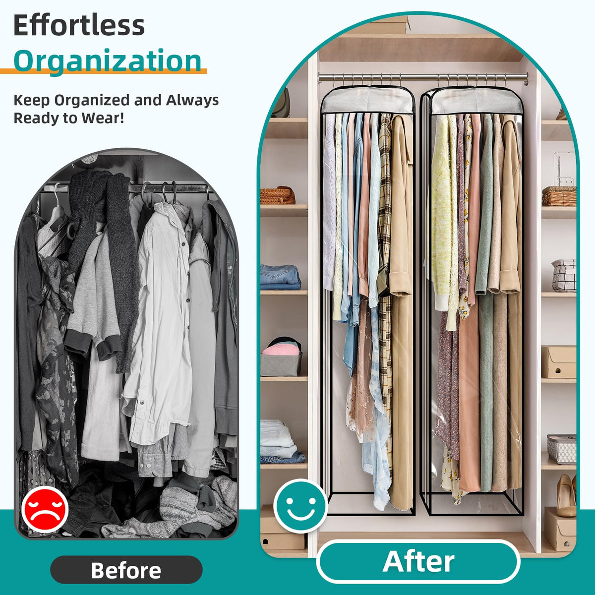 LANDNEOO reinforced metal zippers prevent snags and slipping for long-lasting use.