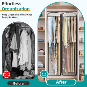 LANDNEOO reinforced metal zippers prevent snags and slipping for long-lasting use.