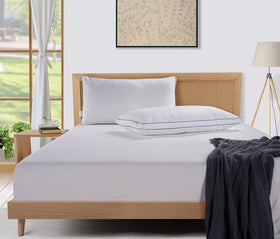 LANE LINEN plush cover close-up shows soft, inviting texture.