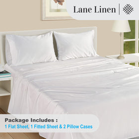 Lane Linen breathable cooling weave helps air flow for cooler nights.