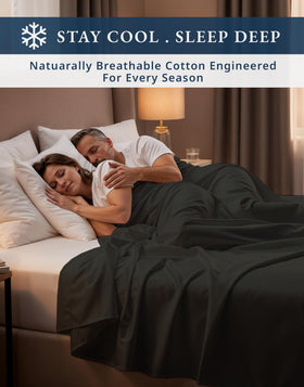Lane Linen cooling breathable cotton ideal for warm nights