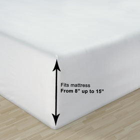 Lane Linen crisp percale weave creates a breathable, cool sleeping surface.