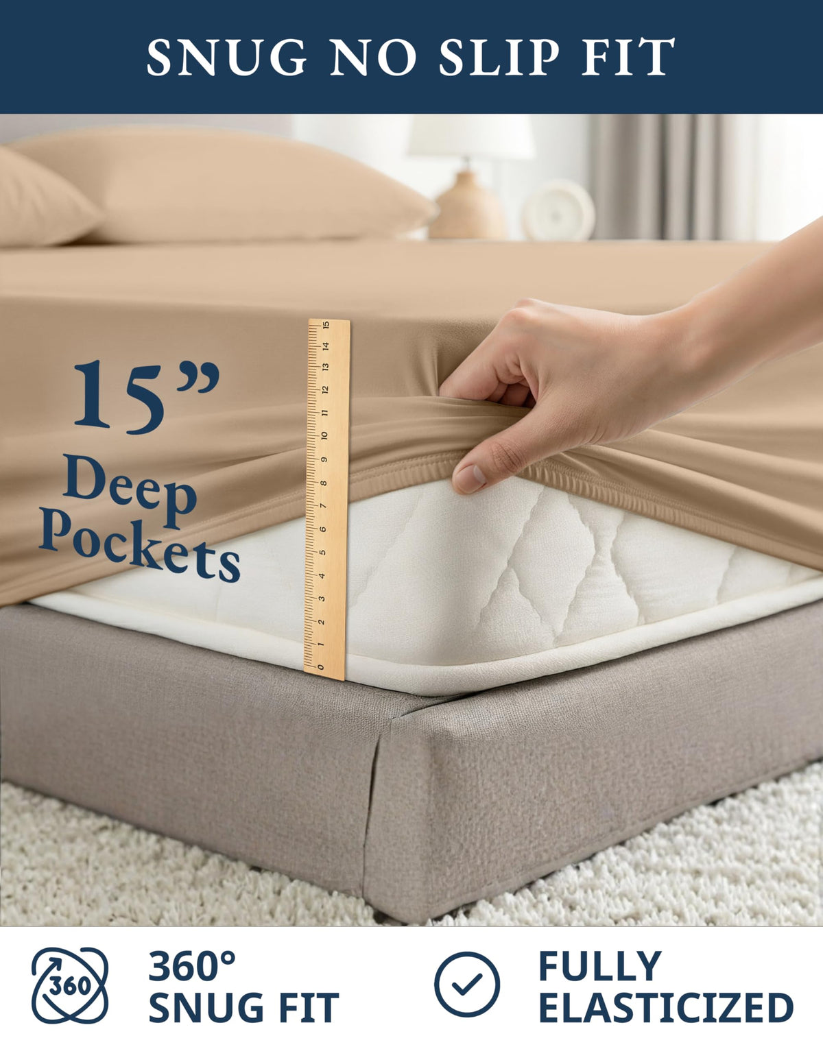 LANE LINEN sheets undergoing durability testing for long-lasting color and feel